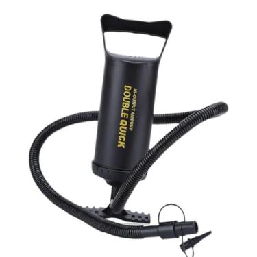 Imagem de oshhni Bomba de mão Bomba de ar portátil de duas maneiras para inflador inflável para camas de colchão de ar inflável anéis de natação