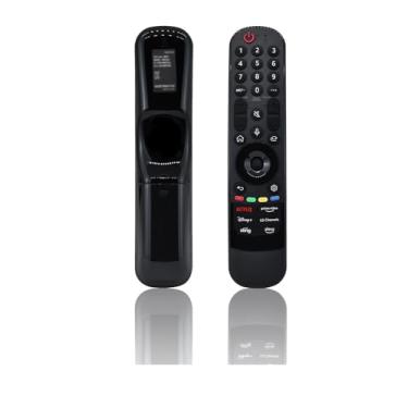 Imagem de JISOWA Voice Magic Controle remoto universal para substituição LG Smart TV OLED77B2AUA OLED65C2AUA OLED42C3PUA 43QNED75URA 75QNED80URA 55QNED80AQA 50NANO75UQA 55UQ8000AUB 43UR8000AUA 75URUR9000PU. A