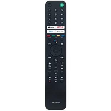 Imagem de Controle remoto de substituição RMF-TX520U para Sony Bravia TV XR-65A80J XR-55X90J XR-65X90J XR-77A80J KD-75X80J XR-65X95J KD-50X85J XR-75X90J XR-50X90J KD-85X85J 5J XR-7 5X95J XR-85X95J XR-100X92 KD