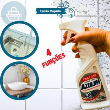 Imagem de Desinfetante Spray Tira Limo 500 ML Com Cloro Ativo Removedor De Sujei