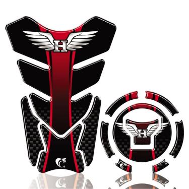 Imagem de Protetor Tanque Adesivo Moto Honda Ano Acima 2018 Vermelho Vermelho