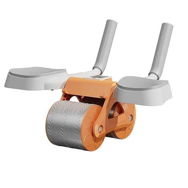 Imagem de Rolo Abdominal Musculaçao Exercicio Apoio Cotovelo Prancha Braços Costas Academia Treino