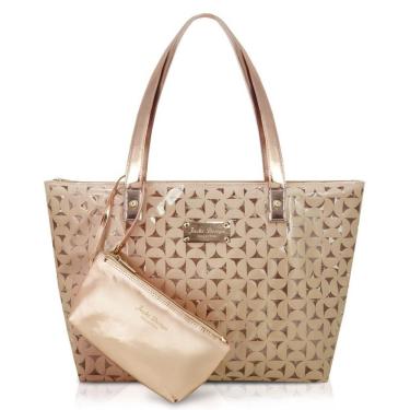 Imagem de Kit De Bolsa E Necessaire De 2 Pçs Glitz Jacki Design Dourado