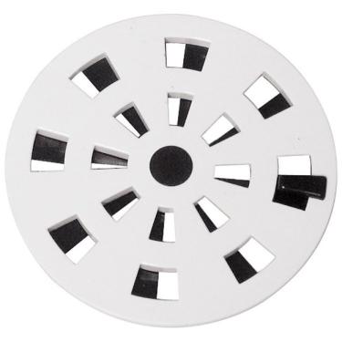 Imagem de Kit Com 3 Grelha Redonda Com Diâmetro De 9,7cm E Anti-inseto Em Pvc Astra Branco