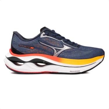 Imagem de Tênis Mizuno Wave Creation 26 Unissex, 41, Azul, Marinho