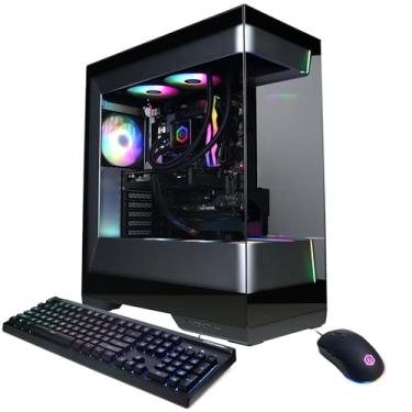 Imagem de CyberPowerPC Gamer Xtreme VR Gaming PC, Intel Core Ultra 9 285 2,5GHz, Radeon RX 9060 XT 16GB, 32GB DDR5, SSD PCIe 4.0 de 2TB, Pronto para WiFi e Windows 11 Home (GXiVR8720A19)