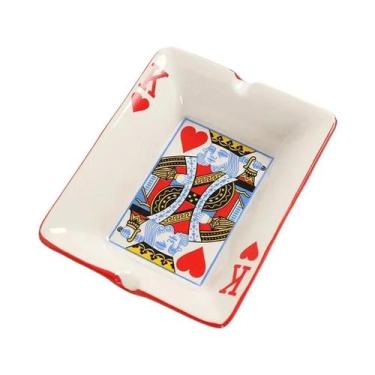 Imagem de Cinzeiro De Porcelana Cerâmica Masculino Criativo Para Casa, Escritóri