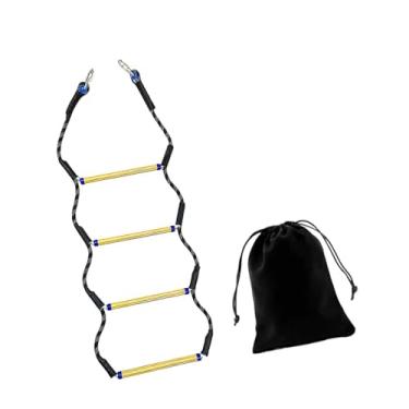 Imagem de YIJU Escada de corda para barco, corda de escalada reforçada, reutilizável, prática, po...