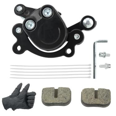 Imagem de PowerMotor Kit de substituição de pinça de freio a disco dianteiro e traseiro para MBX10 MBX11 MM-B80 MM-B105 CT100U CC100X 33cc 43cc 47cc 49cc Mini Dirt Pocket Pit Bike ATV Quad Scooter