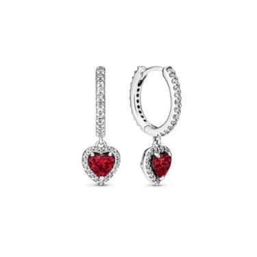 Imagem de Conjunto De Colar E Brincos De Prata S925 Feminino Joias De Luxo Prese