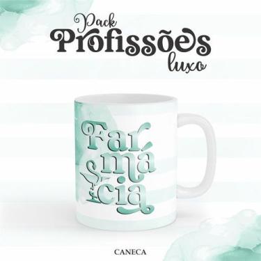 Imagem de Caneca Cerâmica Profissão Luxo Farmácia Mod. 02 - Premium