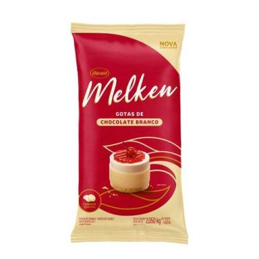 Imagem de CHOCOLATE HARALD MELKEN 2,05kg GOTAS CHOCOLATE BRANCO NOBRE
