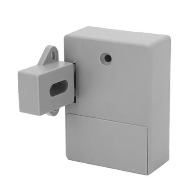 Imagem de Garosa Kit de Trava de Armário Eletrônico Com Trava de Bricolage Escondida para Gaveta de Gabinete de Madeira, Travessuras de Gavetas à Prova de bebê à Prova de Crianças para Segurança, Materiais de