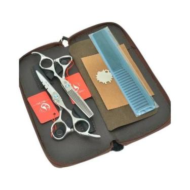 Imagem de Tesoura De Cabeleireiro Profissional De 5,5/6 Polegadas Meisha 440C Te
