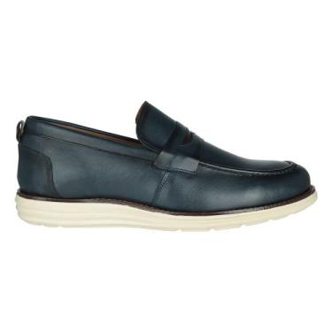 Imagem de Sapato Social Masculino Loafer Five Days Em Couro Legitimo 12500 - TFR