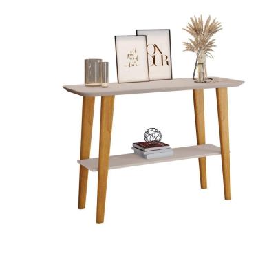 Imagem de Aparador Formoso Candian Jcm Movelaria Off White/Cinamomo