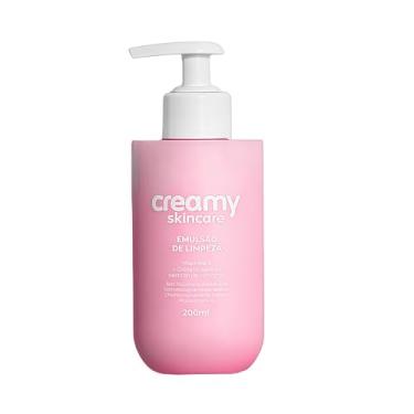 Imagem de Creamy Emulsão de Limpeza Facial 200ml | Textura Cremosa Altamente Hidratante | Limpa Profundamente sem Ressecar a Pele | Alivia a Sensibilidade | Ideal para Peles Normais, Secas e Sensíveis