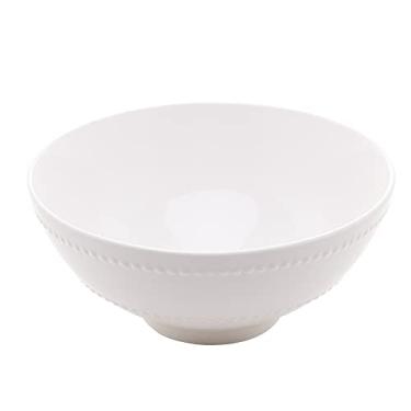 Imagem de BOWL DE PORCELANA NEW BONE PEARL 19,5x8,8CM BRANCO