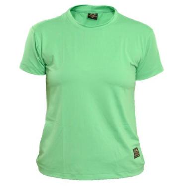 Imagem de Blusa Academia Feminina Baby Look Esportiva Proteção Uv 50 - Tn Terra 