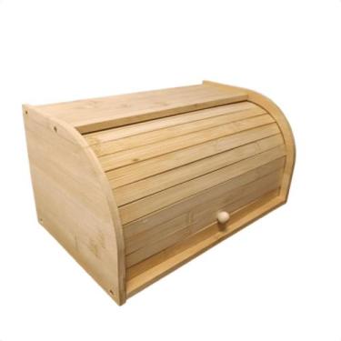 Imagem de Porta Pães Com Tampa Retrátil Ecokitchen Bm20354 Mimo Style