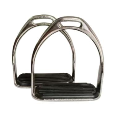 Imagem de Aymzbd Estribos para Cavalos Estribos para Selas Entretenimento, Acessórios Profissionais Treinamento Esportivo ao Ar Livre Estribo Antiderrapante para