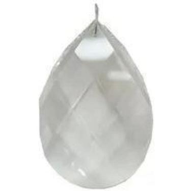 Imagem de Kit 3 Cristal Gota 7,5cm Lustres Branco