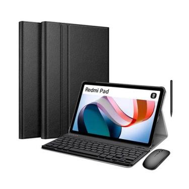 Imagem de Case Magnética + Teclado Abnt2 + Mouse Para Redmi Pad 10,6 - BDNET