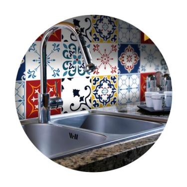 Imagem de Adesivo de azulejo cozinha Etna - Colacomigo