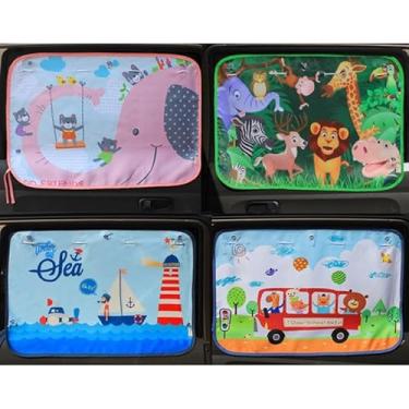 Imagem de Cortina Protetor Solar Janela Bebê Infantil Carro(aluminio(par))