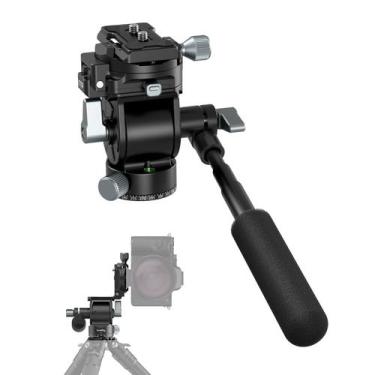 Imagem de Tripod Pan Tilt Fluid Head SMALLRIG 4104 para câmera de vídeo de 5 kg