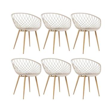 Imagem de Cadeira Clarice Nest Wood Com Apoio de Braço