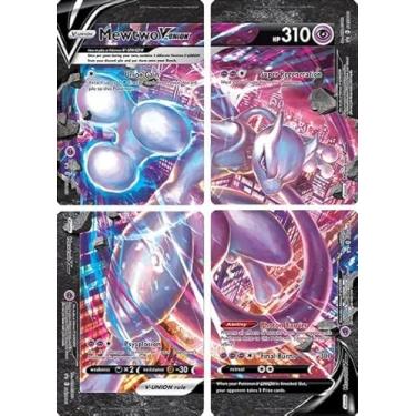 Imagem de Mewtwo V-Union - Pokemon 4 Card Lot - Complete Set SWSH159