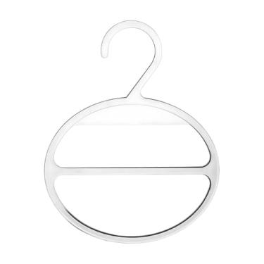 Imagem de Cabide Cachecol Redondo Cristal Cinquetti, Suporte Para Cachecol E Manta, Incolor, Design Antiderrapante, Produzido Com Plástico Livre De Bpa, Qualidade Brasileira Há Mais De 40 Anos, Contém 1 Cabide