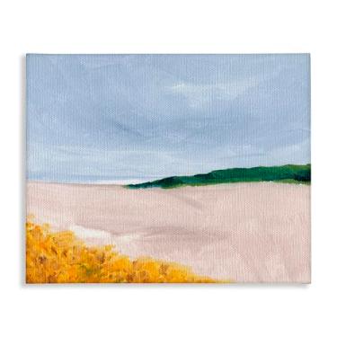 Imagem de Stupell Industries Design de arte de parede em tela de paisagem suave da Sicília por Nikita Jariwala, 40 x 50 cm