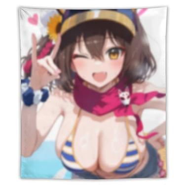 Imagem de LIEGBMEU Sexy Bikini Hot Anime Girl Tapeçaria 127.0 cmx152.4 cm Interior Exterior Wall Quilt Art Decoração de Tapeçaria Caprichosa, AD25