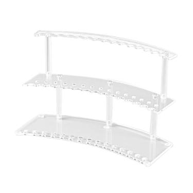 Imagem de IEUDNS Suporte para caneta organizador multifuncional leve e resistente para pincéis de maquiagem suporte para caneta para mesa vitrine loja casa