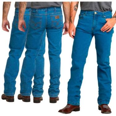 Imagem de Calça Masculina Pura Raça Jeans Casual Social Estilo Kit c/3, 40, Dest