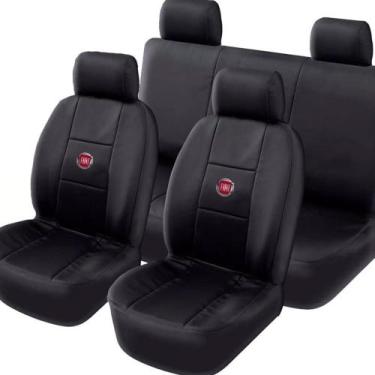Imagem de capa para banco carro em material sintético preto para Elba 88 - gj