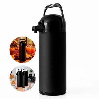 Imagem de Garrafa Térmica 1,9 Litros 40 Aço Inoxidável, 40 Vidro Sodo Cálcico, 2