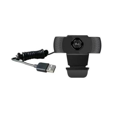 Imagem de Webcam Full HD 1080P Com Luz LED E Microfone, Câmera USB Para PC, Mac,