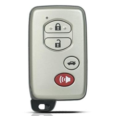Imagem de SUPALAND Substituição de chaveiro inteligente serve para Toyota Camry 2007-2010 2011 / Avalon 2006-2011 / Corolla 2009-2012 Controle remoto de entrada sem chave HYQ14AAB (placa 0140 89904-06041 89904