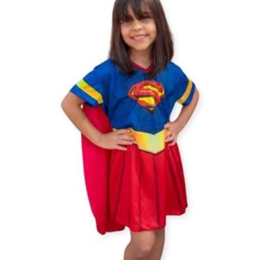 Imagem de Fantasia Infantil Roupa Vestido Guardian Girl com Capa - MWM MODAS, Tr