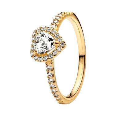 Imagem de Anel Feminino De Coração Chakra Turquesa Preto E Rosa ME Joia Fina Ori