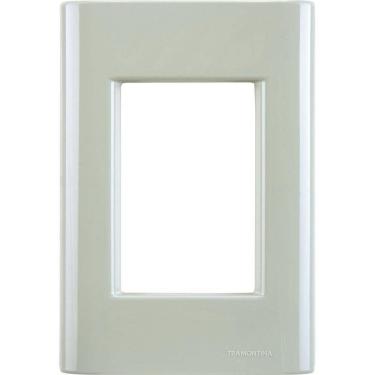 Imagem de Placa 3 Postos 4x2 Tramontina Giz Verde Ardósia Tramontina