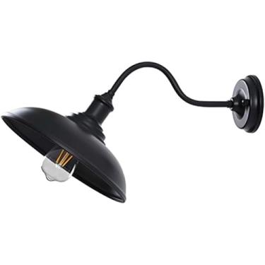 Imagem de Lâmpada De Parede Externa à Prova D'Água Ti-rust Para Parede Externa à Prova D'Água Simples De Parede De Parede De Varanda Fazenda Retro, Black