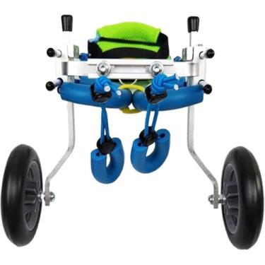Imagem de Carrinho De Cadeira De Rodas Para Cães Para Pernas Traseiras, Carro Assistido De Reabilitação De Animais De Estimação, Equipamento De Cadeira De Rodas Para Cães Grande Médio E, Size XXS