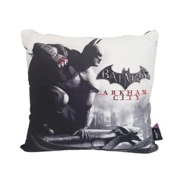 Imagem de Almofada Batman Arkham City Dc 40X40Cm Zona Criativa