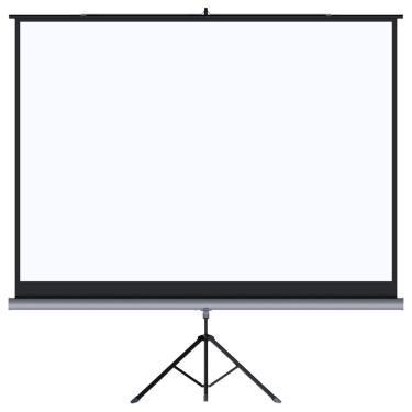 Imagem de Tela de Projecao TES Retratil com Tripe e Estojo Serie a 2.00X1.52 Metros 4:3
