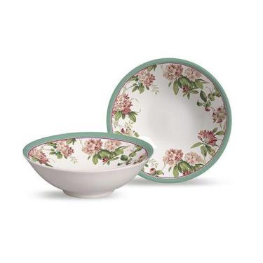 Imagem de Conjunto 6 bowls decorados Sweet Vintage 300ml - Alleanza Cerâmica