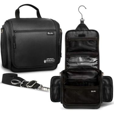 Imagem de Bolsa de higiene de viagem AvaJex extra grande impermeável para homens